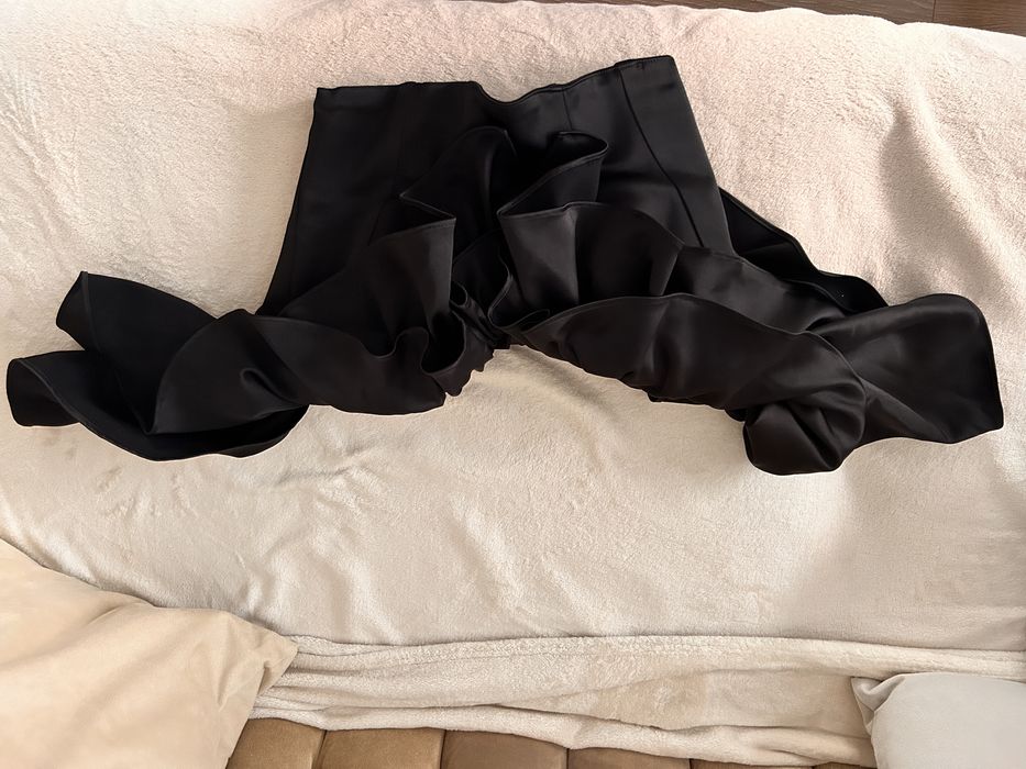 Set fusta+corset negru