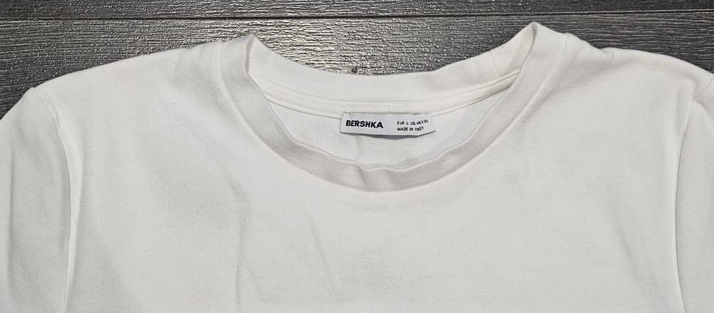 Tricou dama Bershka cu imprimeu Marimea L