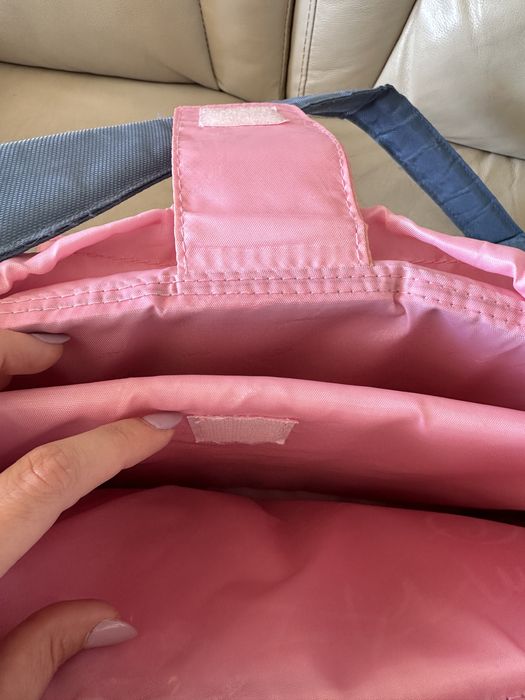 Розова чанта за лаптоп 15.6