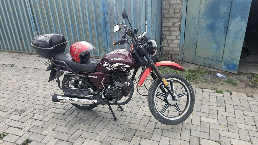 Продам мотоцикл Hammer 200