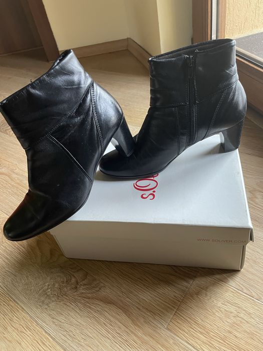 Cizmulite piele scurte