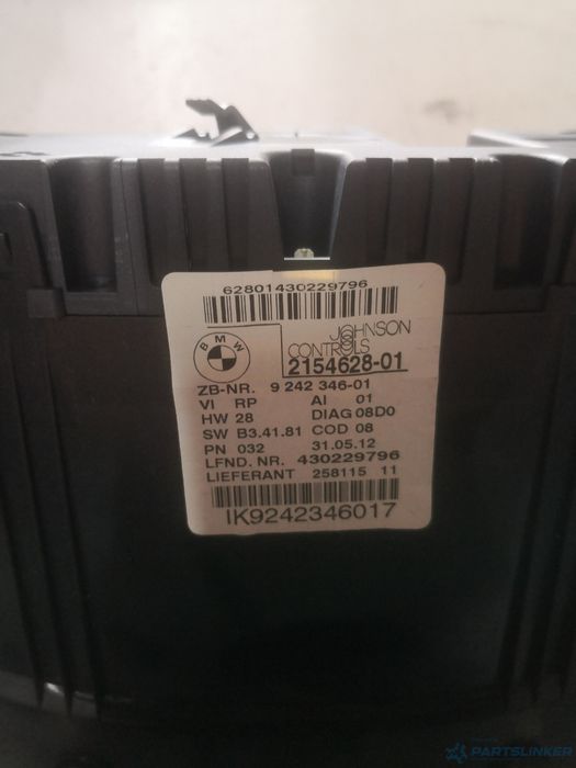 Ceasuri Bord Bmw X1 I (E84) [ 2009 - 2015 ] Oem 215462801