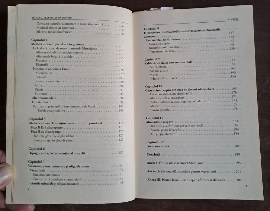 Carte Mananc ,slabesc si ma mentin cu dieta Montignac