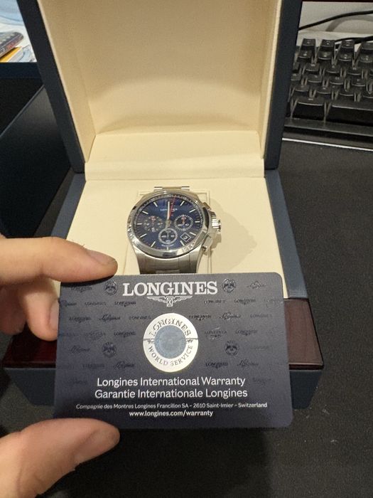 Ceas Longines Conquest V.H.P. Premium nou cu acte