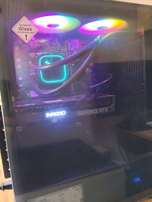 Геймърски компютър i5 10500 rtx3060 12gb