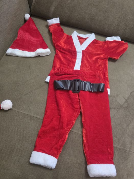 Costum mos Crăciun 2 ani, 2 ani jumate