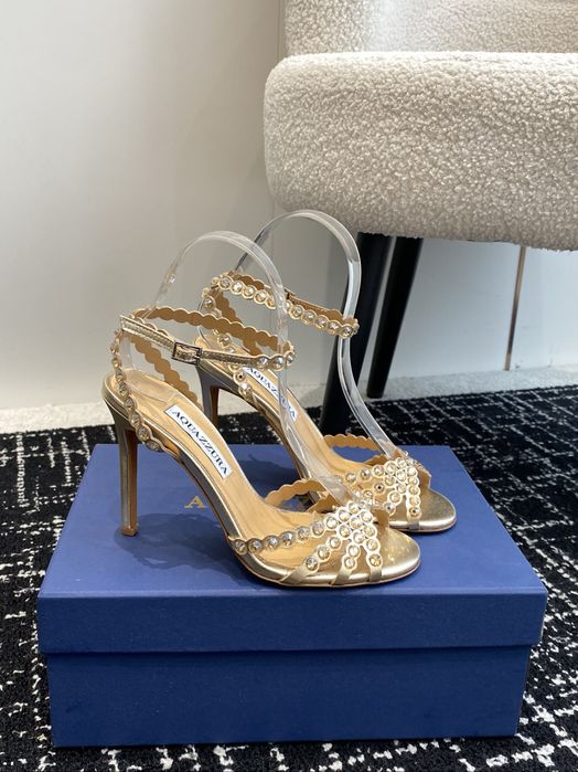 Sandale Aquazzura piele naturala pe comanda