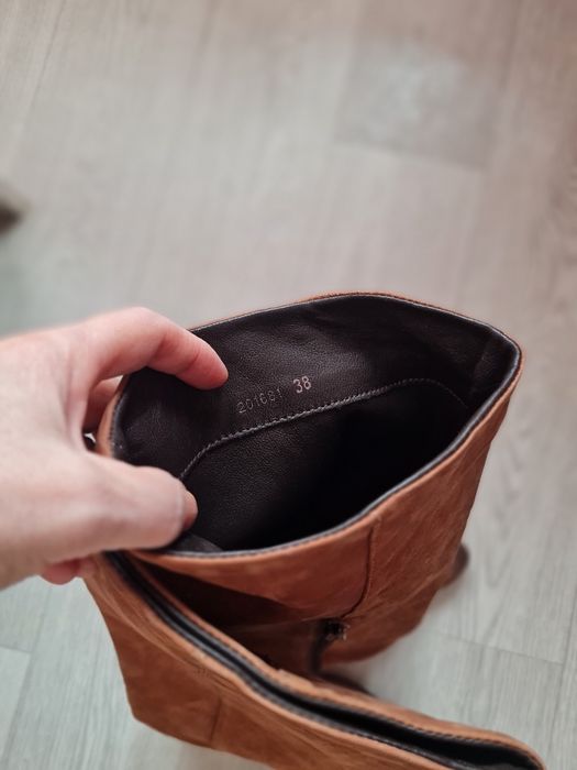 Сапоги натуральная