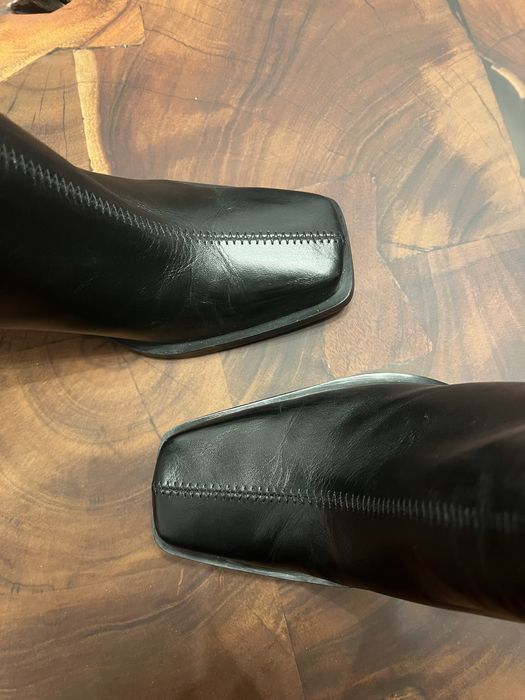 Ghete Zara piele naturala
