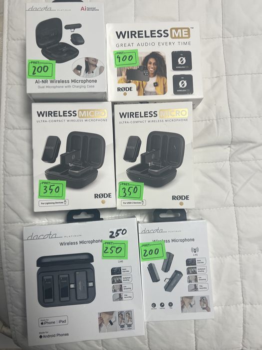 Microfon wireress rode dacota platinum