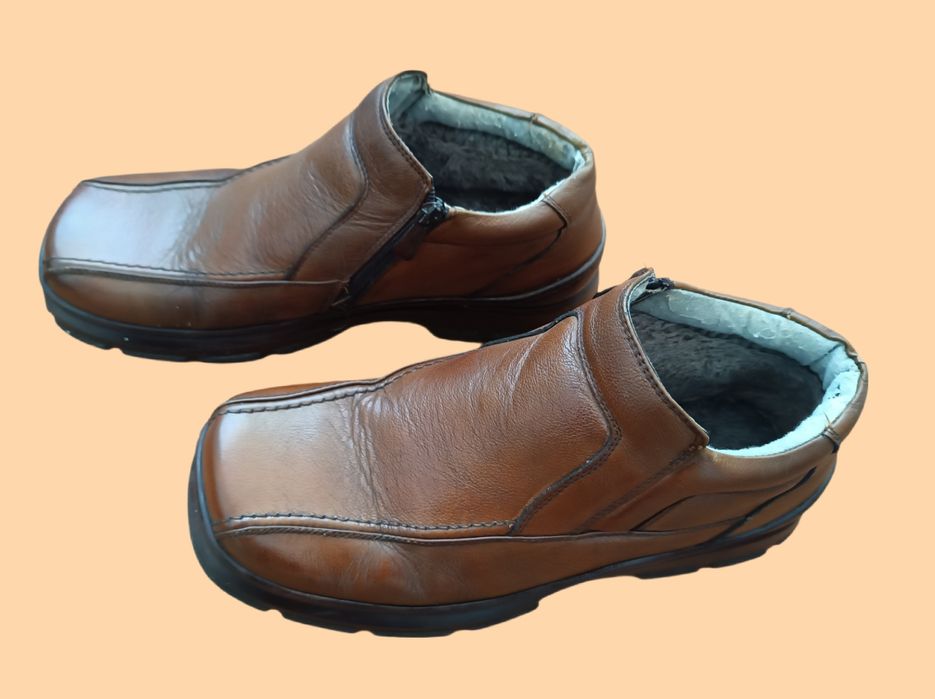 Ботинки из натуральной кожи