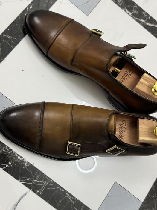 Туфли монки Santoni