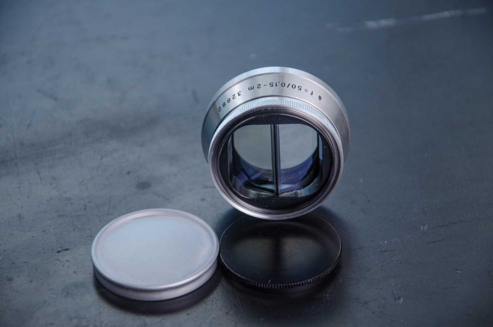 lentila stereoscopica Carl Zeiss Jena f=50/0.15-2m Stereo