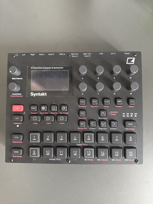 Elektron Syntakt синтезатор