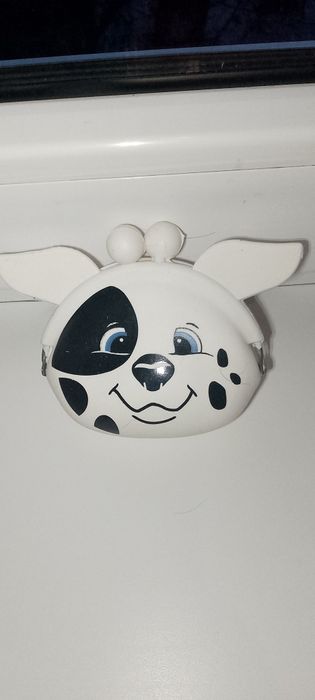 Силиконовый кошелек - далматинец.