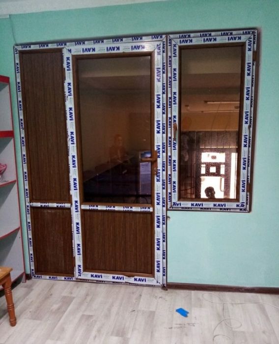 Пластиковые окна двери и витражи