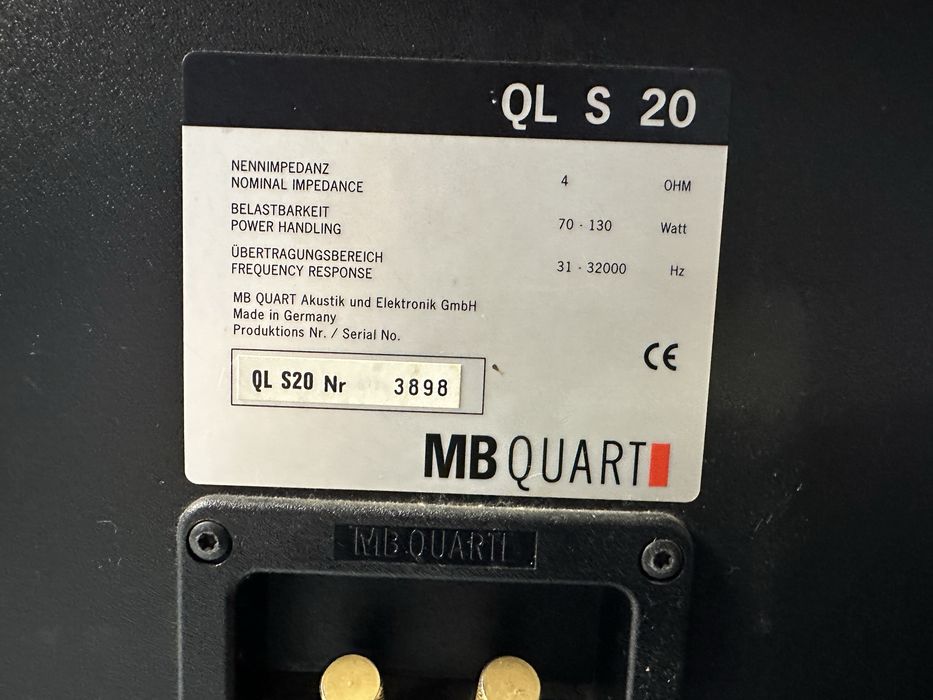 Подови тонколони MB QUART QL S 20 (Made in Germany)