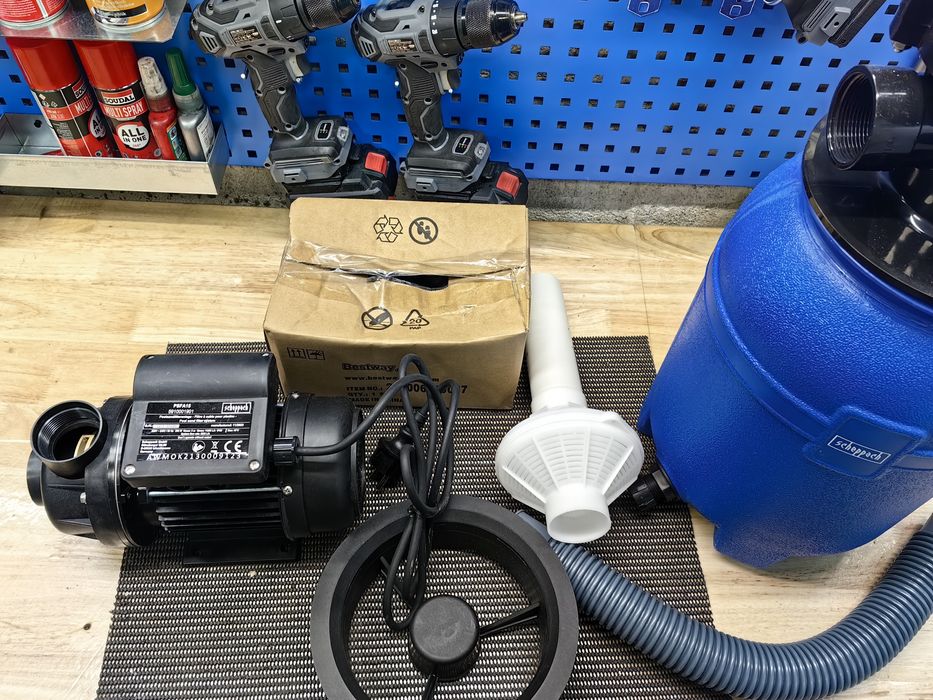 Scheppach PSFA15 пясъчна филтърна система - 11280 л/ч