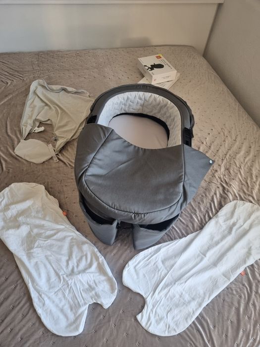 Stokke Xplory X + бебешки кош + летен кош - цвят Modern Grey
