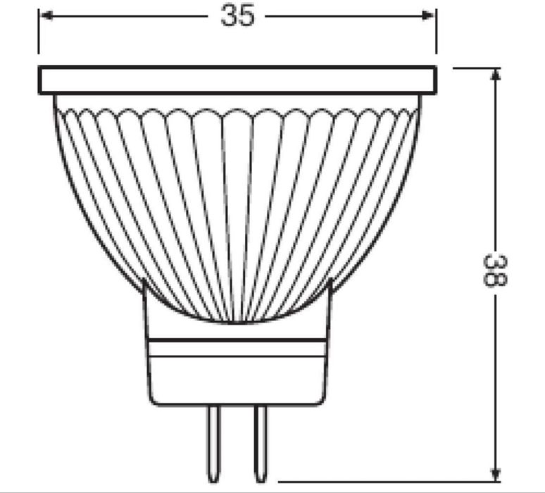Lampă reflectoare LED OSRAM MR11 cu soclu GU4