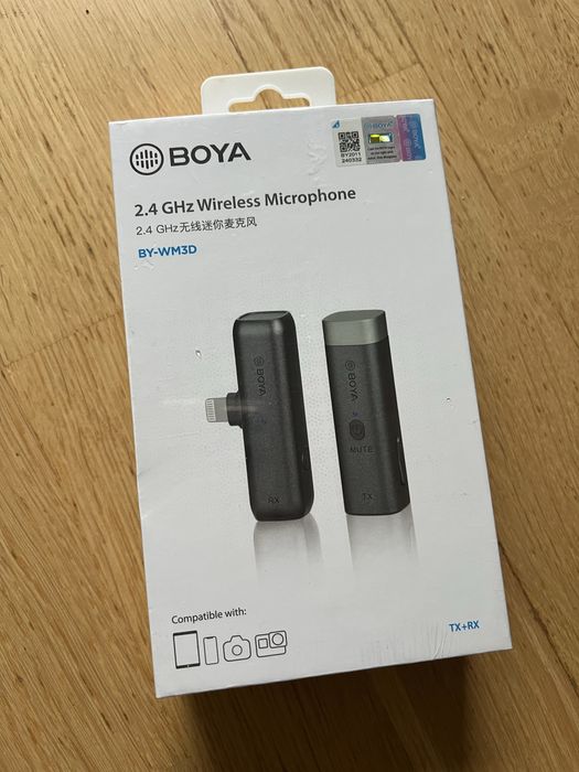 Lavaliera Boya BY-WM3D cu microfon