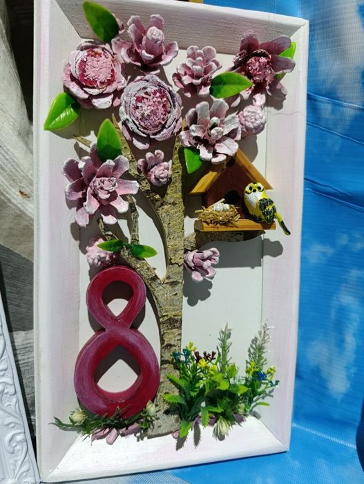 Цветы. Картины. Подарок на 8 марта.