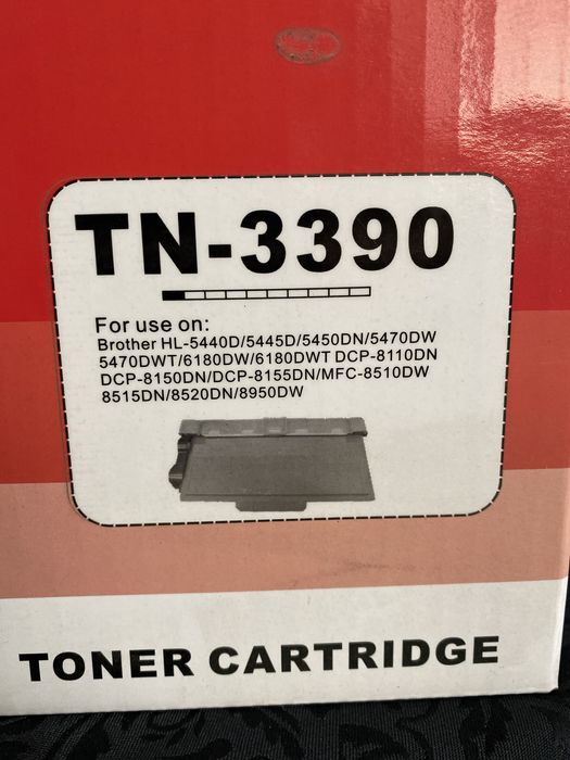 Toner sigilat Retech compatibil cu Brorher TN-3390 negru cap mare