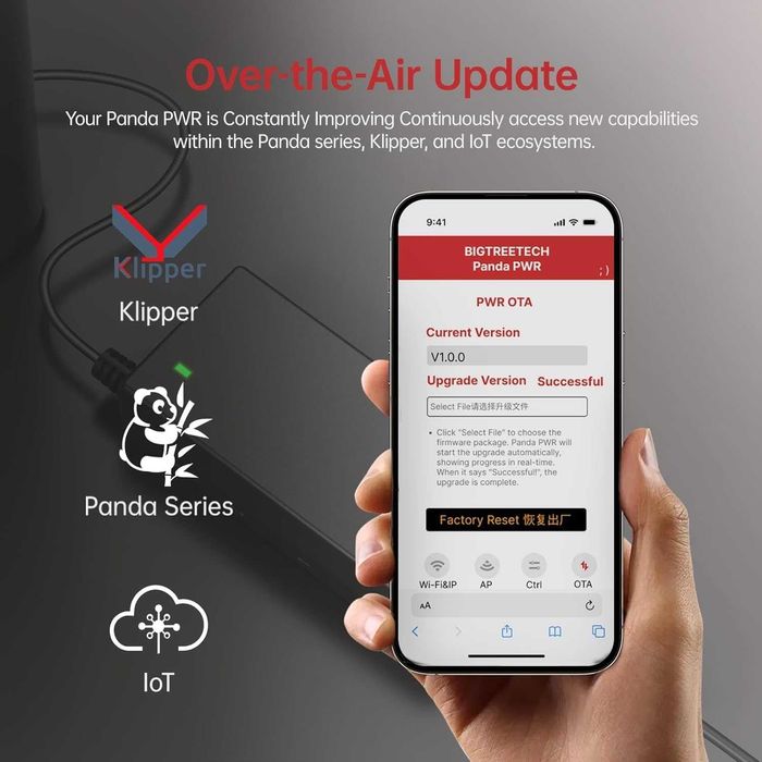 Controler Smart Imprimanta 3D BIGTREETECH Panda PWR Bambu Lab Nou