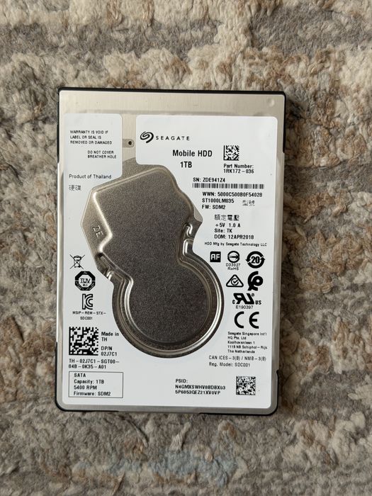 Жесткий диск 1тб для ноута