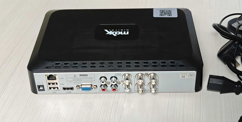 DVR MaxxDigital с 4 и 16 канала за цифрови и аналогови камери