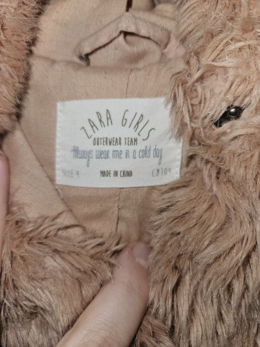 Vestă copii Zara din blăniță marimea 104