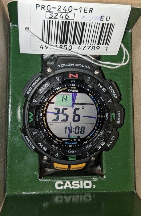 Casio Pro Trek шагомер блютус PRT-B50-1ER и.