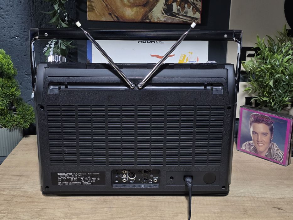 Radio casetofon SOUND 4004, boombox portabil, retro,impecabil, servisat