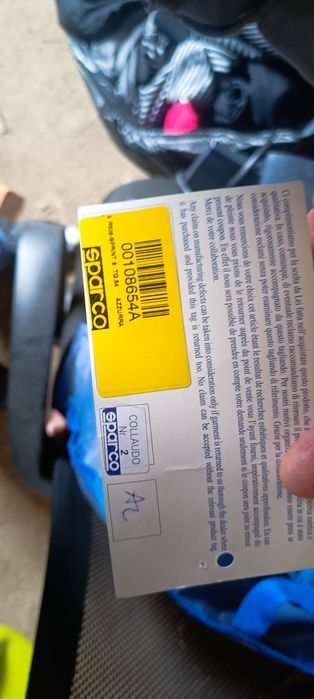 Костюм sparco для автоспорта