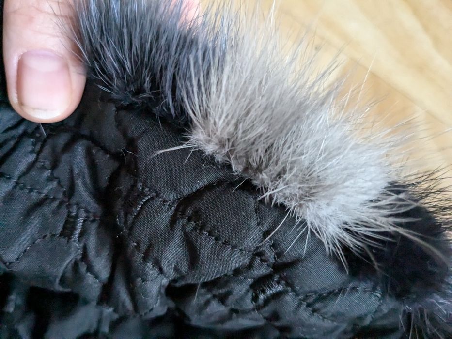 Шапка теплая норковая на девочку