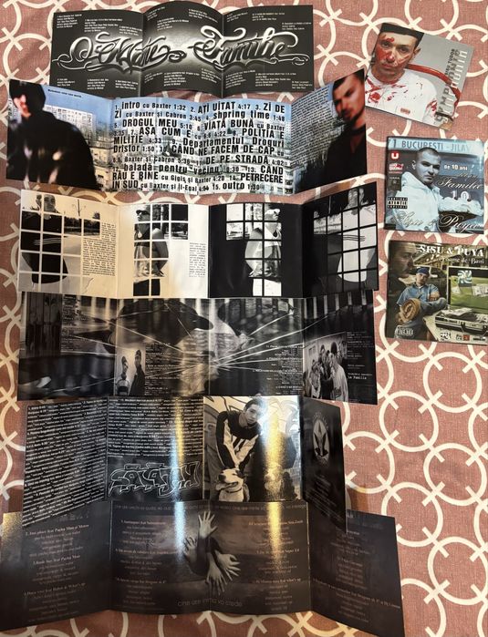 Cd-uri La Familia,Cheloo,Ombladon,Sisu