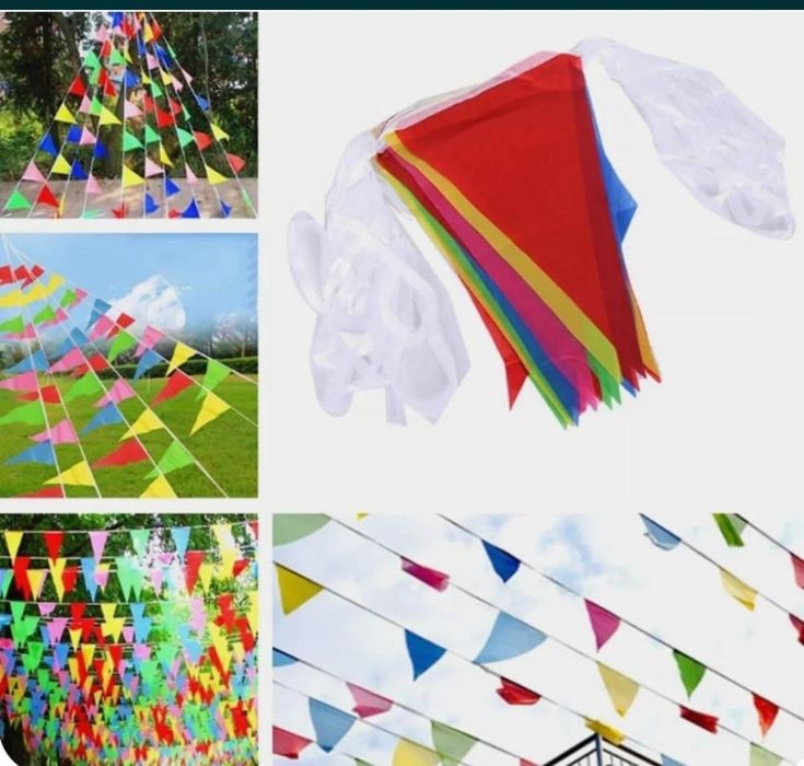 Флажки разноцветные