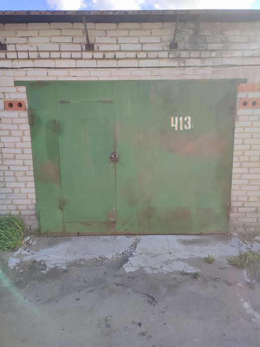 Ворота гаражные б/у