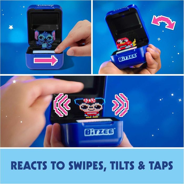 Интерактивна играчка Bitzee с Disney лиценз 30 героя Тамагочи Стич