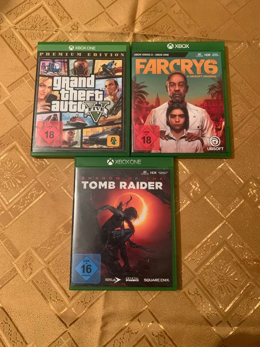 Игри за  X-Box  3бр.