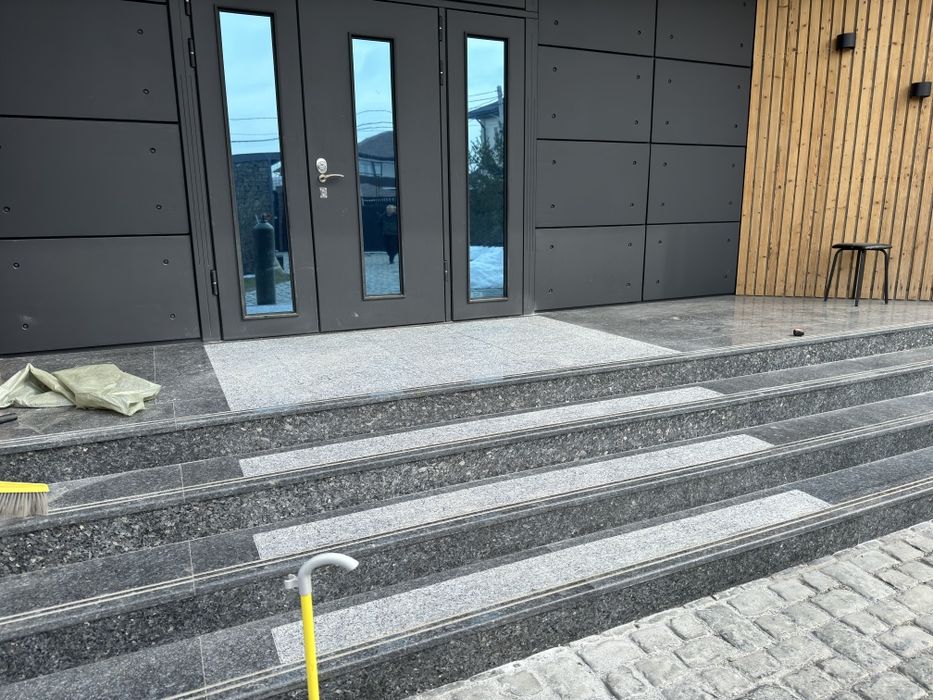 Термо обработка (обжик) гранит