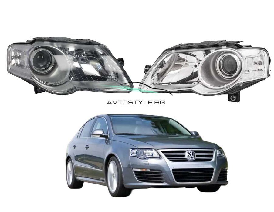 Фарове за VW Passat B6, ляв и десен