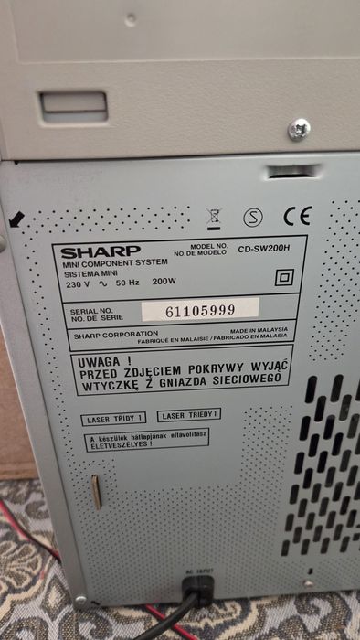 Стерео уредба Sharp