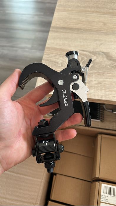 Cleme rabatabile quick lock negre schela 45-60mm