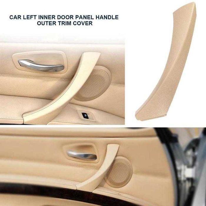 Set Maner Interior BMW E90 E91 92 stanga dreapta NEGRU BEJ CREM+ CAPAC