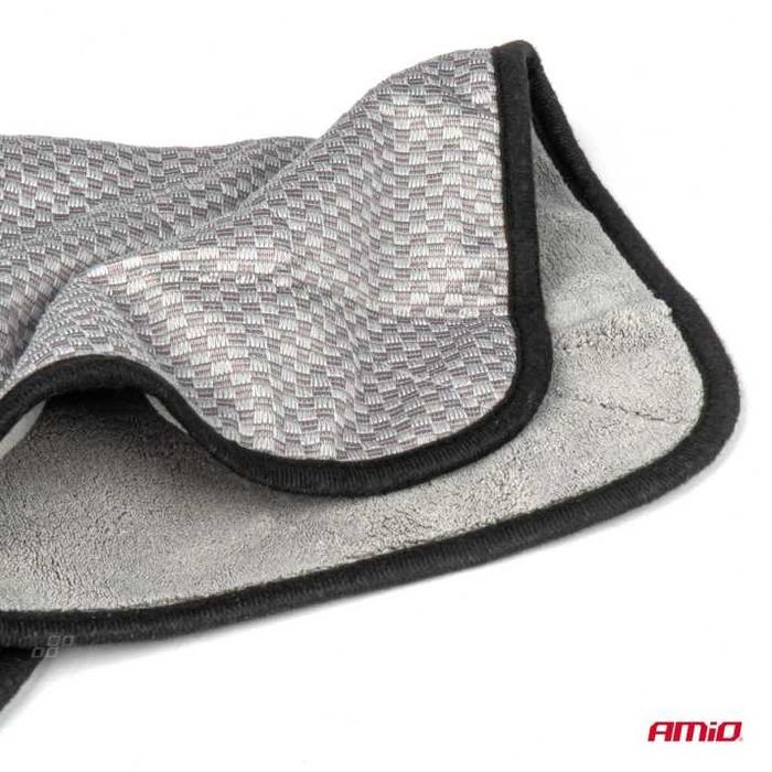 Двустранна микрофибърна кърпа 2 в 1 за полиране и блясък 40 x 40 cm