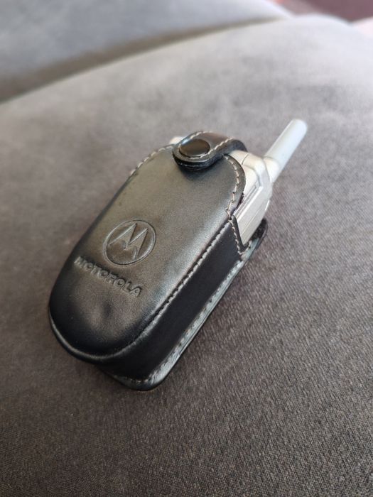 Telefon de colecție retro Motorola Kramer , husă, încărcător
