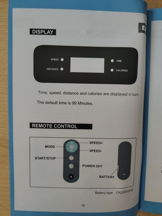 Banda de alergat și mers  walking pad  ecran LED telecomanda neutilizata