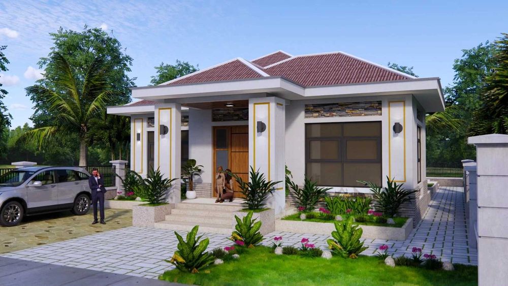 НА ИЗПЛАЩАНЕ - Луксозна сглобяема къща с 3 спални, 184 кв. м