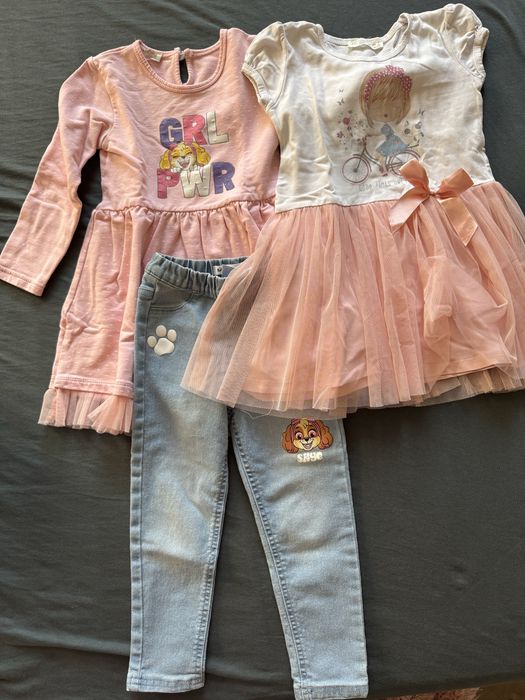 Лот друхи за момиче, размер 104